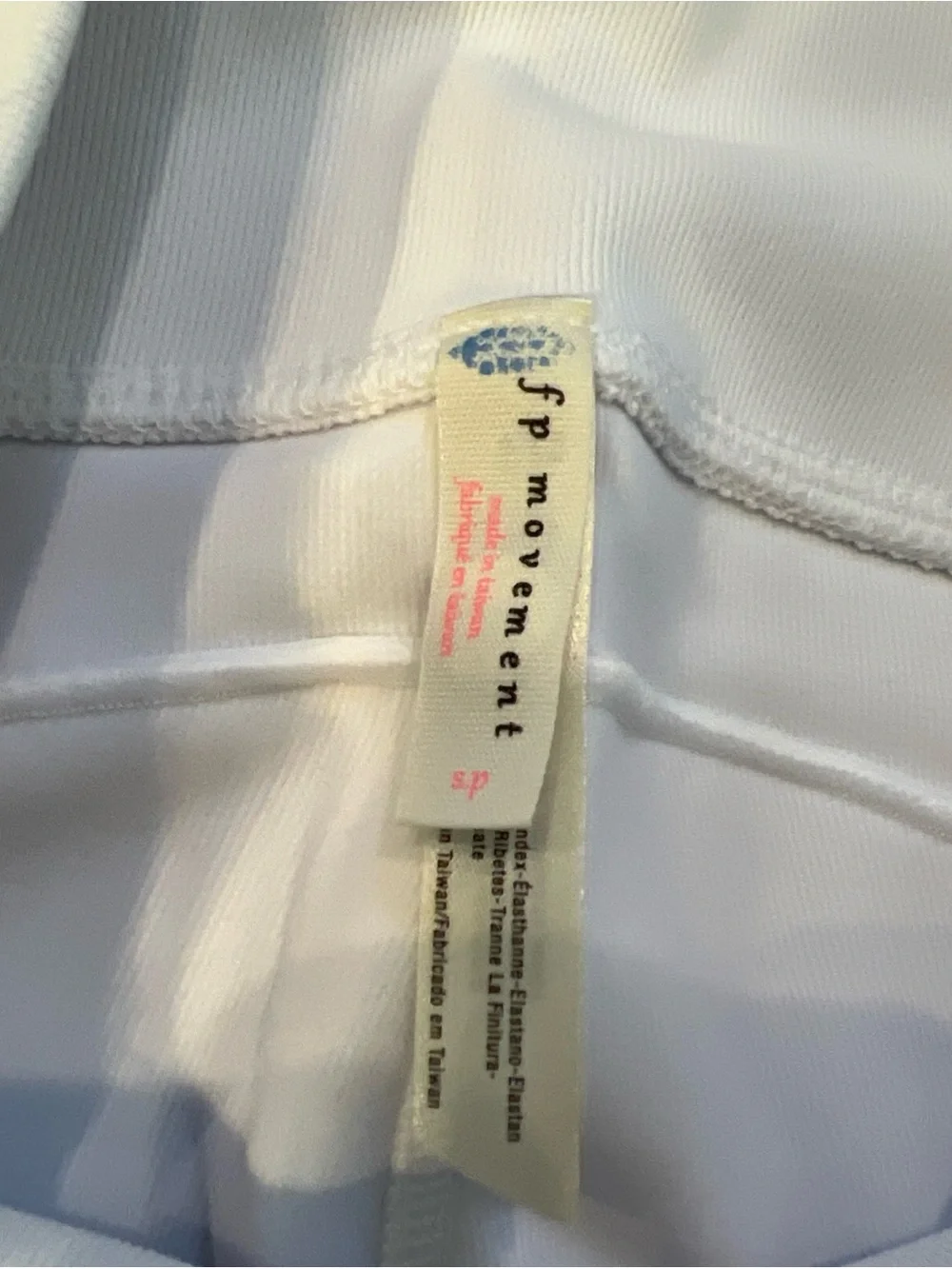 NWT Free People Movement Women's White Yoga Leggings S Pull-On Stretch MSRP $98